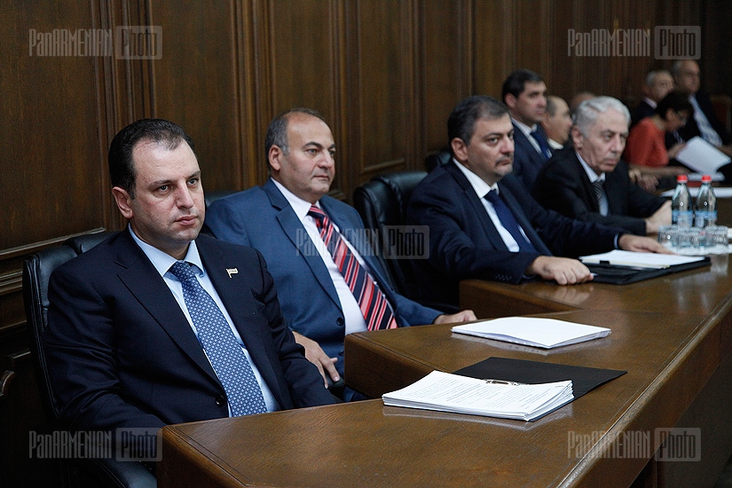 Meeting of Armenian standing parliamentary commissions  