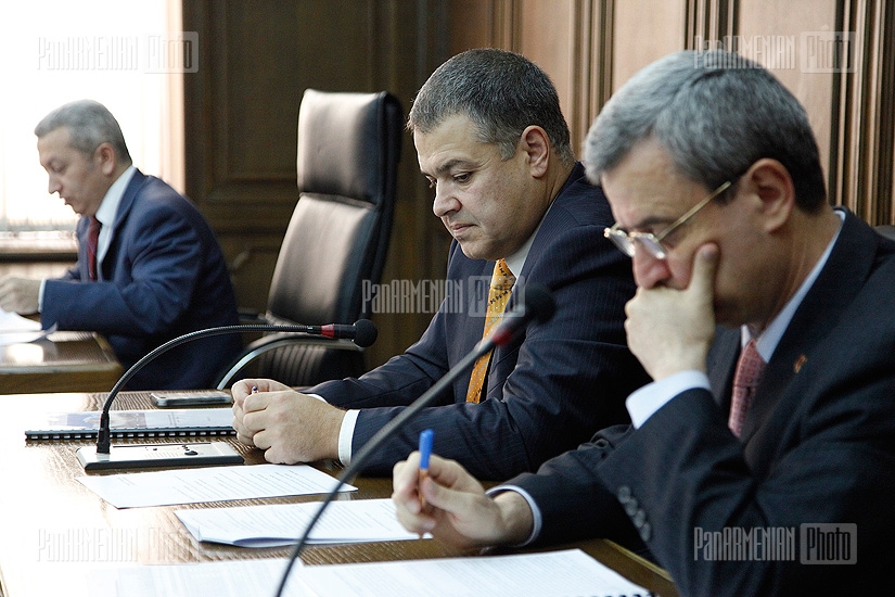 Meeting of Armenian standing parliamentary commissions  