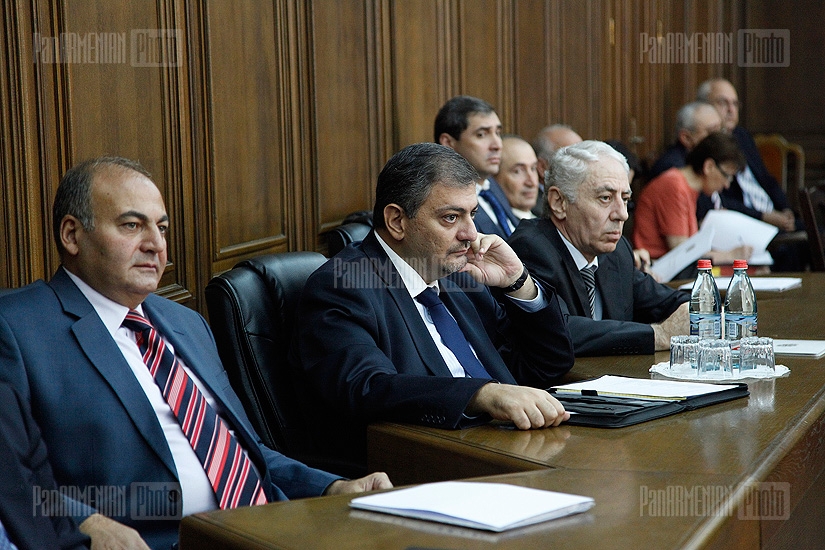 Meeting of Armenian standing parliamentary commissions  