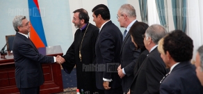  President Serzh Sargsyan met with Armenian Relief Fund Board members