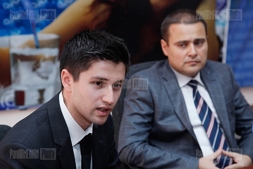 Press conference of Levon Gevorgyan and Hayk Mukuchyan