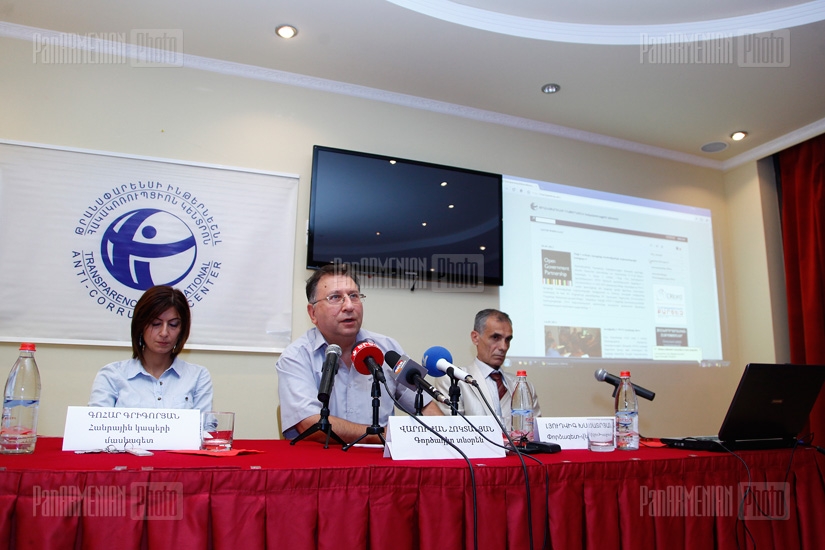 Press conference of Ludvig Khachatryan and Varuzhan Hoktanyan
