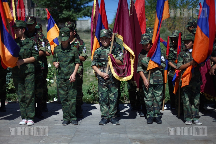  Procession towards Yerablur in commemoration of Gurgen Margaryan