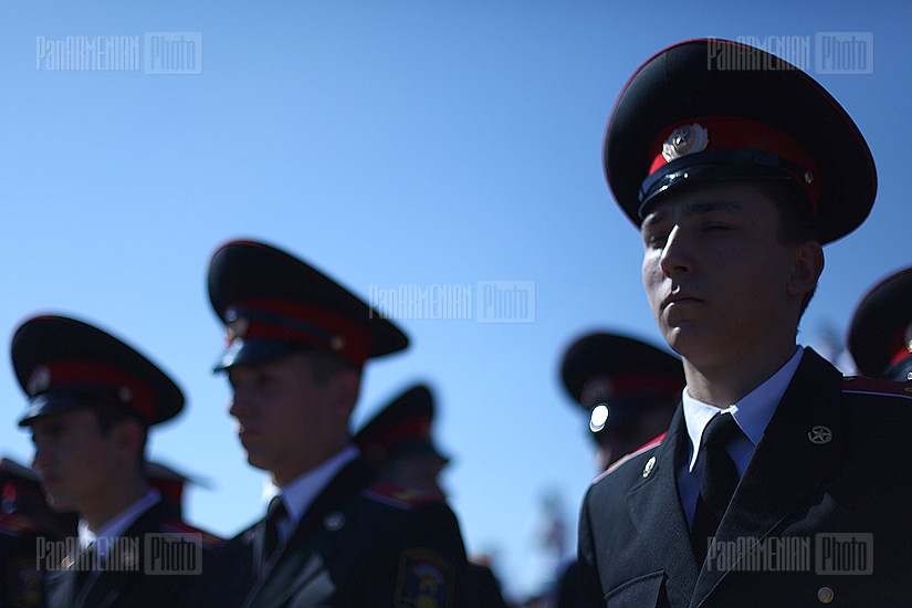  Procession towards Yerablur in commemoration of Gurgen Margaryan