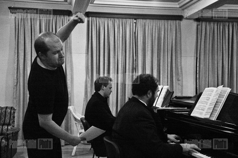 Yerevan 6th International Music Festival's concert with participation of Mario Brunello, Ashley Wass, Daishin Kashimoto and Polina Leschenko