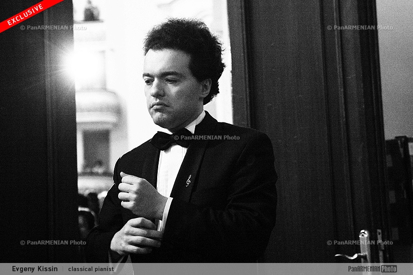 Classical pianist Evgeny Kissin's concert in Yerevan