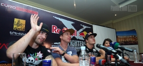 Press conference of Red Bull X-Fighters Jams