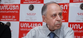 Press conference of Eduard Hovhannisyan