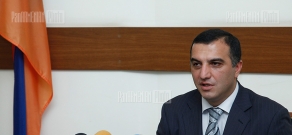 Press conference of  Minister of Social Affairs and Labor. Artem Asatryan