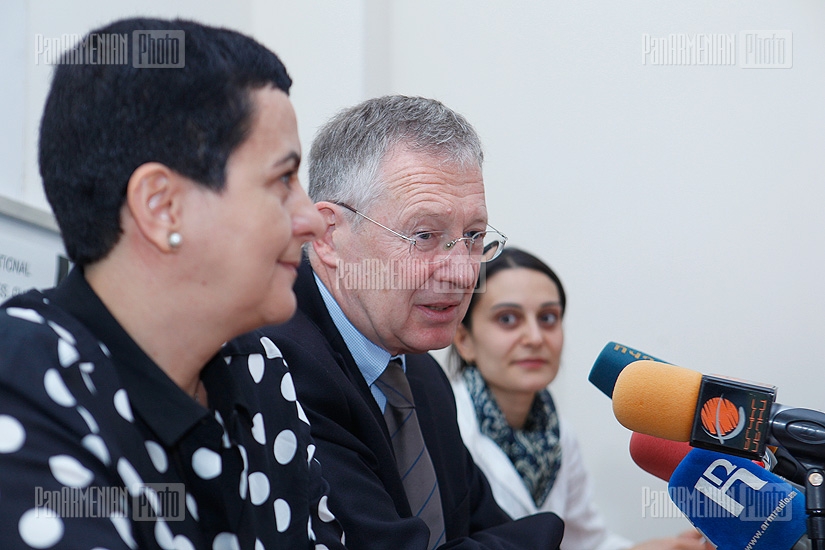 Press conference of Ambassador of Germany to Armenia Reiner Morell
