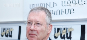 Press conference of Ambassador of Germany to Armenia Reiner Morell