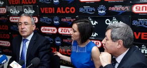 Press conference of Hakob Hakobyan and Vazgen Sargsyan