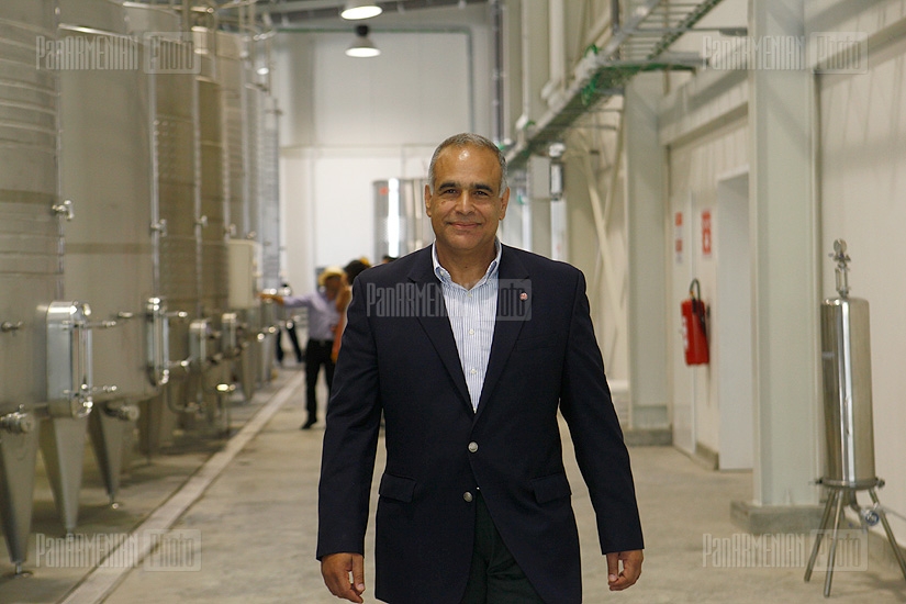 Opening of Baghramyan Gardens wine factory