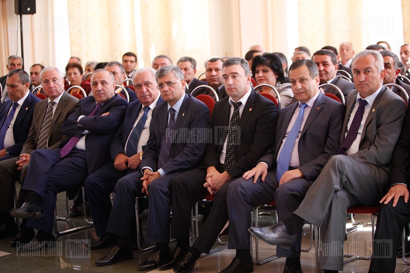 Second annual forum of rural communities is held in Jermuk