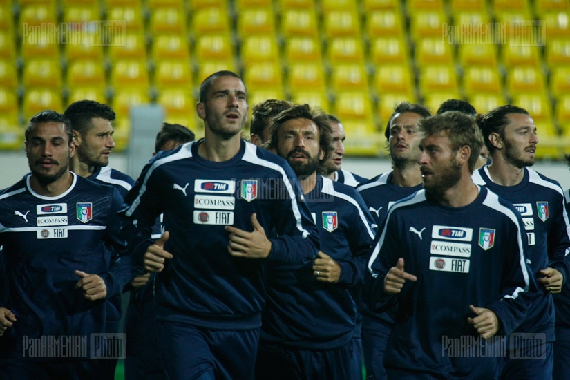 Training of Italian National Team 