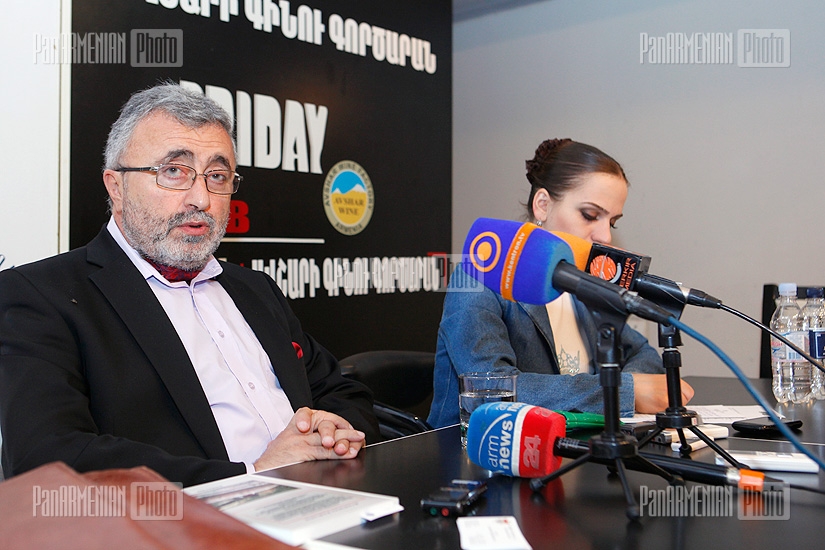 Press conference of Ashot Grigoryan