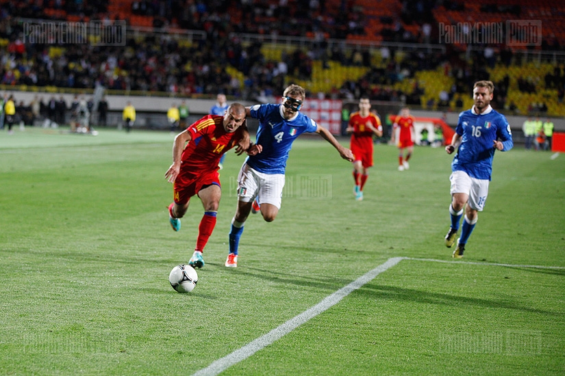 Հայաստան-Իտալիա ֆուտբոլային հանդիպումը