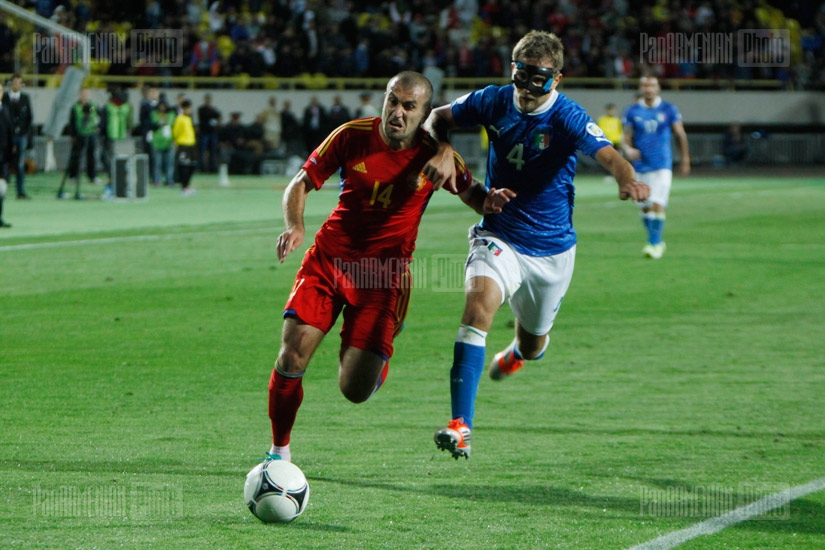 Armenia-Italy football match