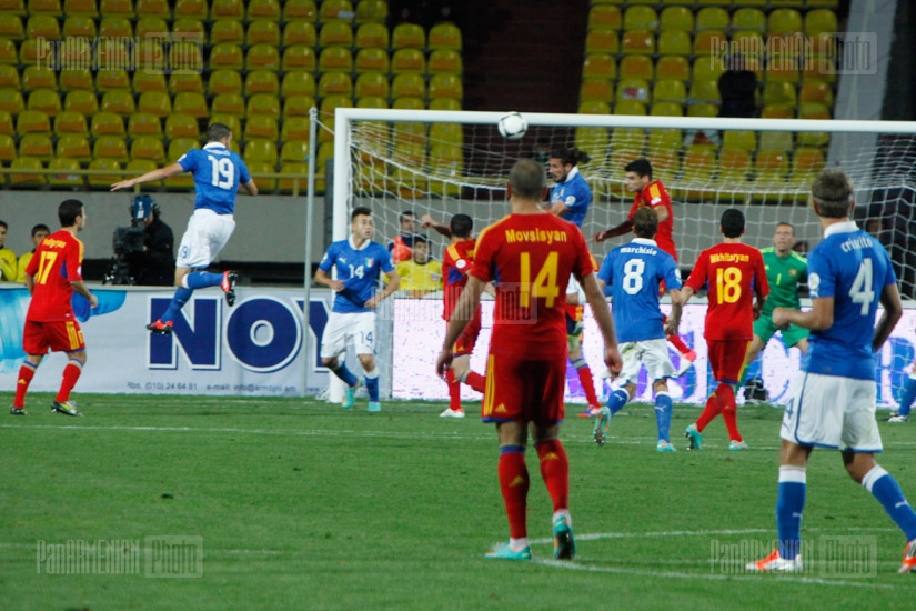Հայաստան-Իտալիա ֆուտբոլային հանդիպումը