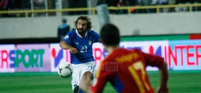 Футбольный матч Армения-Италия