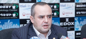 Press conference of Tigran Atanesyan