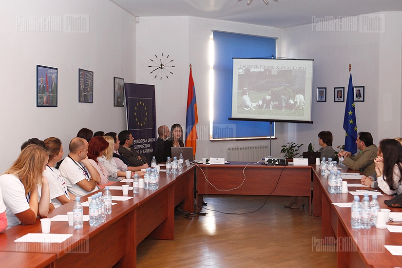 «Եվրոպական կամավորական ծառայություն» հանդիպում Հայաստանում – 2012