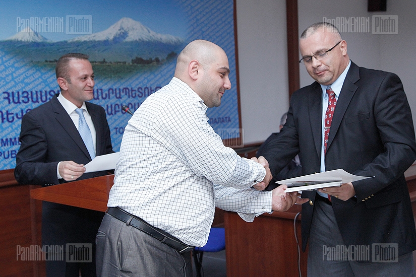 «ՊԱՆԱՐՄԵՆԻԱՆ ԷՔՍՊՈ – 2012»  ցուցահանդեսի լավագույն մասնակիցներին մրցանակների հանձնման հանդիսավոր արարողությունը
