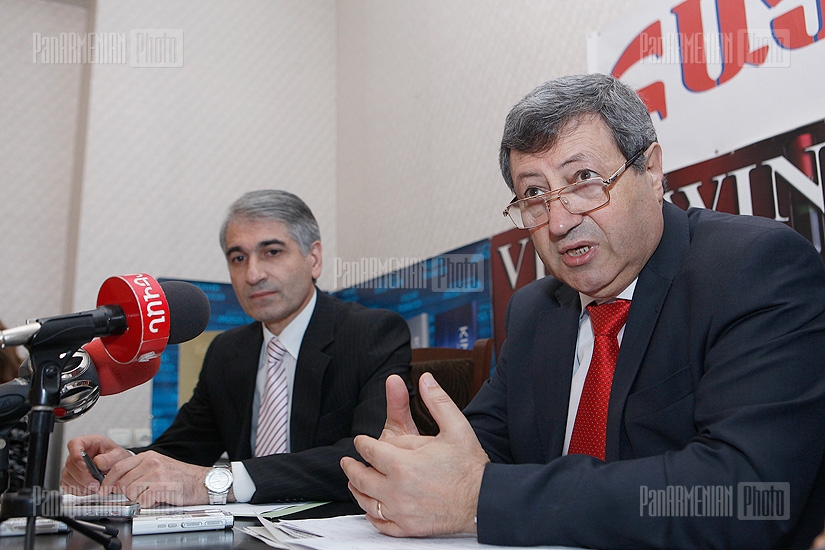 Վազգեն Սաֆարյանի և Գագիկ Մակարյանի մամուլի ասուլիսը