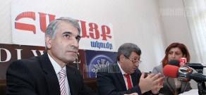 Վազգեն Սաֆարյանի և Գագիկ Մակարյանի մամուլի ասուլիսը