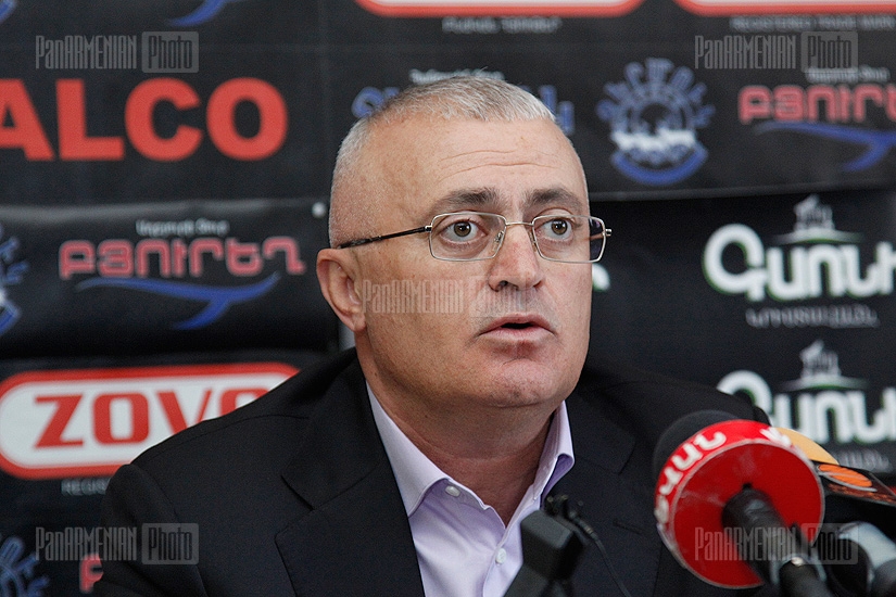 Press conference of Manvel Ghazaryan