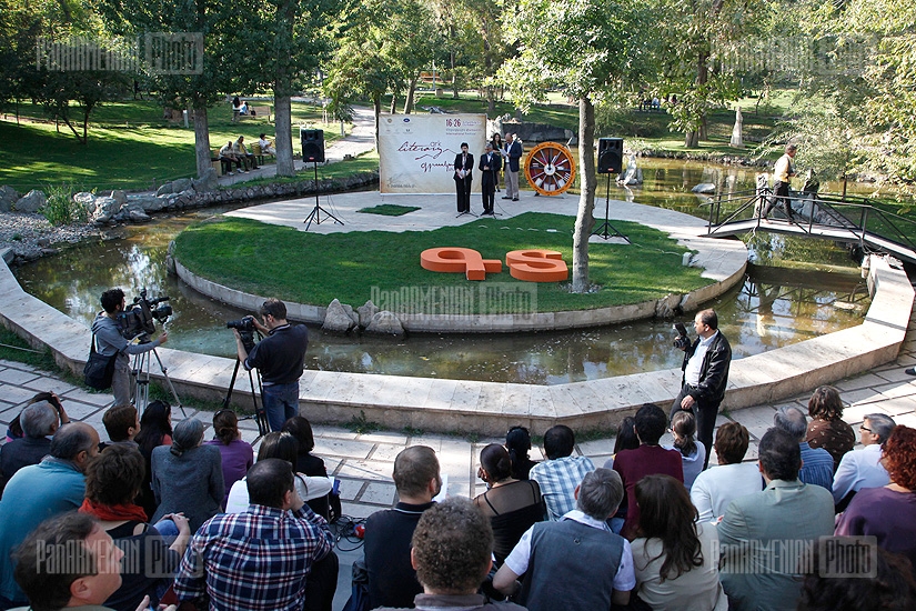 «Գրական տապան-2012» գրական փառատոնի պաշտոնական բացումը
