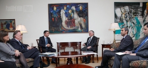 ՀՀ ԱԳ նախարար Էդվարդ Նալբանդյանի հանդիպումը Եվրոխորհրդարանի պատգամավորների պատվիրակության հետ