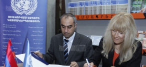 UN Public Information Department and Yerevan State University sign a cooperation memorandum