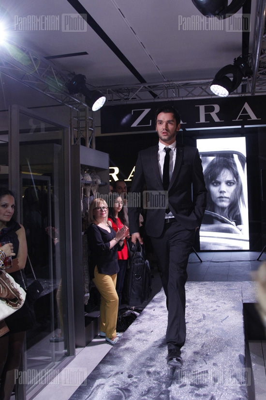 ZARA Yerevan opening fashion show