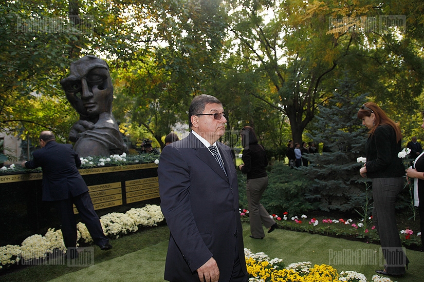 Commemoration ceremony of the October 27, 1999 terrorist act victims