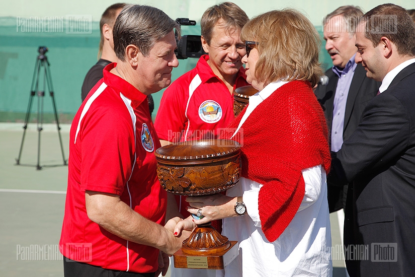 Closing ceremony of  ''Tennis Ark 2012'' 