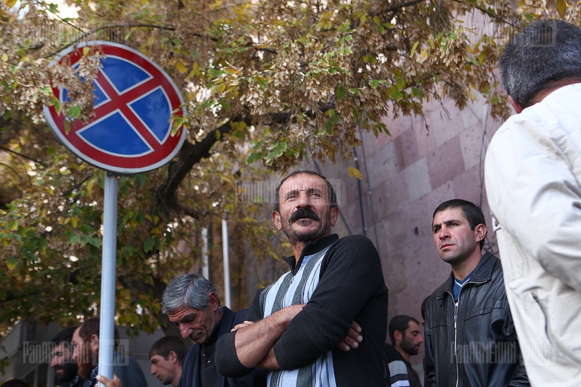 Հայաստանում Ռուսաստանի դեսպանատան դիմաց տեղի ունեցավ բողոքի ակցիա