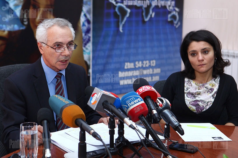 Head Price Statistics and International Comparisons Division of RA National Statistical Service Gurgen Martirosyan’s news conference 