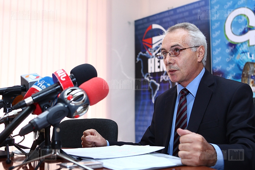 Head Price Statistics and International Comparisons Division of RA National Statistical Service Gurgen Martirosyan’s news conference 