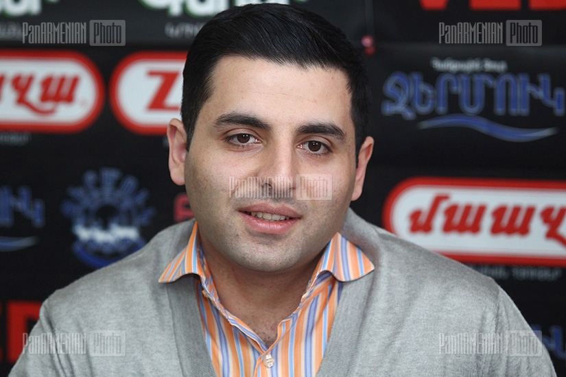 Press conference of Vrezh Shahramanyan and Gevorg Poghosyan 