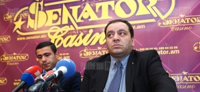 Press conference of Alexandr Amaryan and Daniel Petrosyan