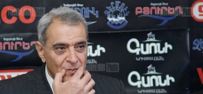 Press conference of David Shahnazaryan