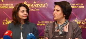 Press conference of Mira Antonyan and Gayane Asatryan