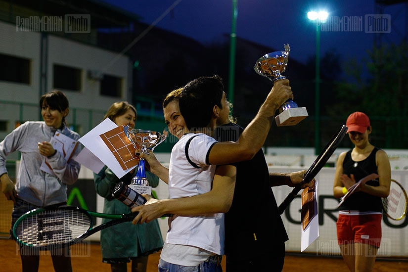 Tennis championship between mass media representatives 