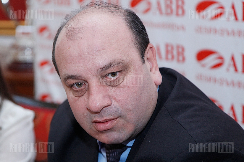 Press conference of Hovhannes Margaryan