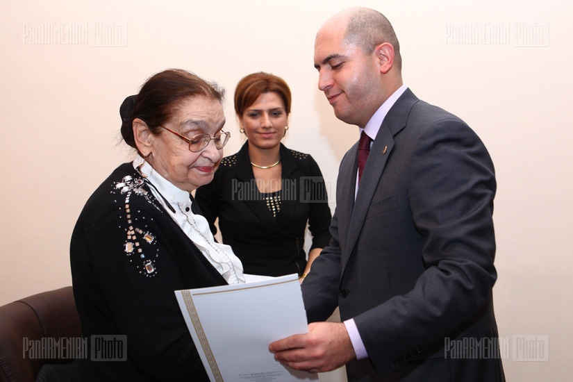  Minister of Education and Science Armen Ashotyan visits  Armenian State Pedagogical University