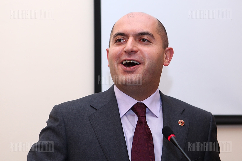  Minister of Education and Science Armen Ashotyan visits  Armenian State Pedagogical University