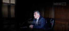 Parliamentary groups hold briefings. Ruben Hakobyan