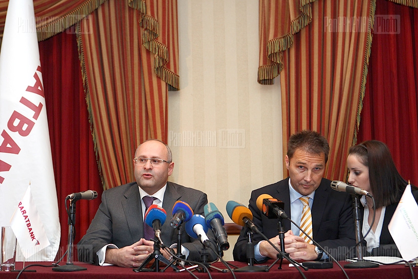«Արարատբանկ»-ի և Հայաստանի վերականգնվող էներգետիկայի և էներգախնայողության հիմնադրամի միջև համագործակցության պայմանագրի ստորագրւմ
