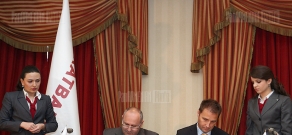 Signing of cooperation agreement between Araratbank and Armenia Renewable Resources and Energy Efficiency Fund    